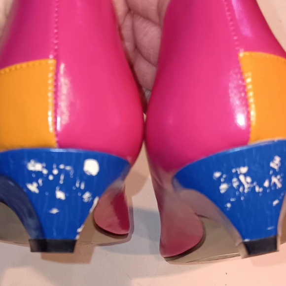 Upstage Vintage Multicolor Shoes Size 9 - Picture 5 of 6